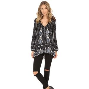 Free People Down By the Bay Tunic EUC